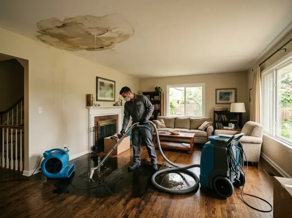 attic-pipe-burst-ceiling-drip-008 — frequently asked questions, Water Damage Restoration & Carpet Care in Louisiana